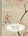 Produktbild Weekly Planner 2019: Large Calendar Schedule Organizer For Women - 12 Month 52 Weeks Plus Lined Ruled Pages - Japanese Vintage Cherry Blossom Book