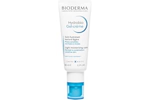 Bioderma HYDRABIO Gel-Crème 40ml, Hydrate intensément et durablement – Lisse le grain de peau, Peaux déshydratées, sensibles et en manque d'éclat – Peaux normales à mixtes