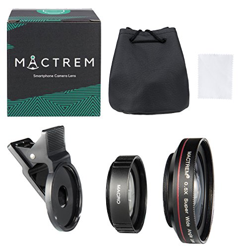 Obiettivo universale con clip, per smartphone, obiettivo per fotocamera HD 