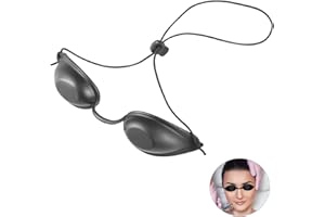 QIANFENG Lunette Uv Cabine,Lunette Uv,Protection Lunette De Lunettes,Laser Cabine Lumiere,Oeil Pulsee Coque,Glasses Light Pour,Visor Yeux