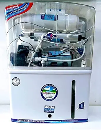 Aqua Dove Plus UV + UF+ Mineral + UV LED in Tank Auto Cut Feature 12L Water Purifier (White)