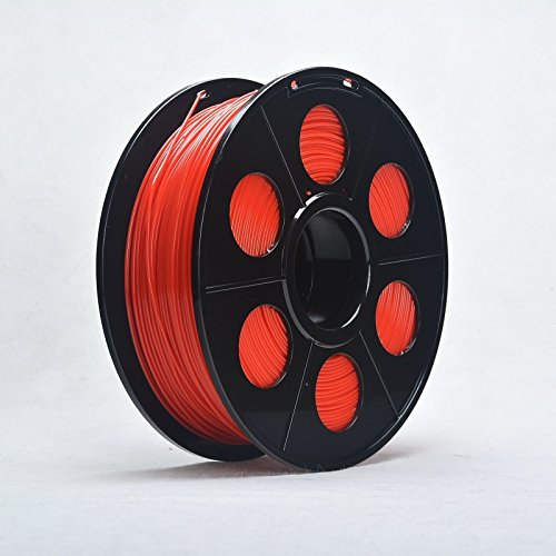 Colorstar Red PLA Filament 1kg (1.75mm) Premium Qualität für 3D Drucker MakerBot RepRap MakerGear Ultimaker uvm. - 3