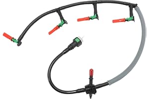 Injector Fuel Return Leak Off Pipe for Transit Mk7 Mk8 1761934, ZEALfix Fuel Injector Leak Off Pipe Compatible with Custom Boxer Relay Ducato 2.2 TDCI 1731700 1746582 BK2Q9K022AE