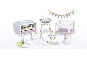 Mymy City Famosa 700015355 Ensemble de Meubles pour Chambre de bébé Fille de 3 à 8 Ans