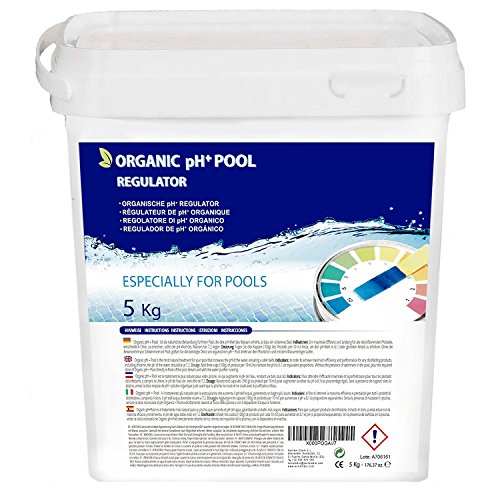 Organischer Heber pH- Plus, 5kg für Schwimmbad, verbessert die Wasserqualität, gesund für die Gesundheit. Nortembio, In Deutschland entwickelt.