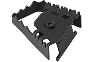 KSTE Trasera del pie del Pedal del Freno Palanca Ampliar Extensión del cojín Extender Compatible with B-M-W F800GS F700GS Negro