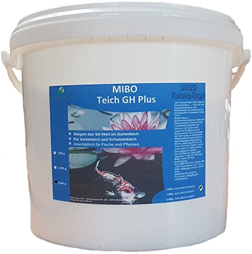 MIBO GH Plus 5kg erhöhen 50.000 Liter Gartenteichwasser um 3° bis 5° dGH
