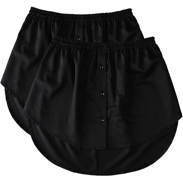 Rallonge Chemise Zip Rallonges De Chemise Syhood Fausse Jupe