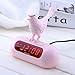 Produktbild ZLR Kreative Stummschaltung Kreative Kleine Vogel Leucht Wecker LED Elektronische Stummwecker ( Farbe : Pink )