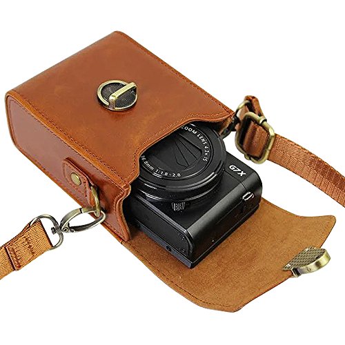 First2savvv BDX2109-61018 brun PU cuir de qualit sup rieure appareil photo num rique cam scope housse cas pour Nikon COOLPIX A A900 S9900 P6000 Canon PowerShot SX710 HS Panasonic LUMIX DMC-TZ80 TZ100 ZS100 caiso EX-10 lecteur de carte First2savvv BDX2109-61018 brun PU cuir de qualit sup rieure appareil photo num rique cam scope housse cas pour Nikon COOLPIX A A900 S9900 P6000 Canon PowerShot SX710 HS Panasonic LUMIX DMC-TZ80 TZ100 ZS100 caiso EX-10 lecteur de carte