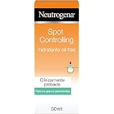 Neutrogena Spot Controlling Oil-Free Moisturizing Cream, Anti-Acne, 50 ml | With Salicylic Acid, Fights Pimples, Reduces Mark