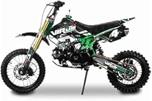 AIKEWANG Pitbike Motocicletta da Motocross 125cc NCX Moto Virus Verde