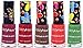 Color Fever Multi Shine - Nail Polish Value Pack - Brown/Red/Pink/Green, 0.85 Ounce (Pack of 5) RS.215.00