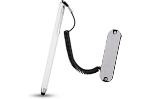 Yunseity Lápiz óptico, Lápiz óptico Capacitivo Universal para Pantalla Táctil con Base De Fijación De Cuerda De Resorte, Lápiz Táctil Táctil para Teléfono Móvil/Tableta/Etc.