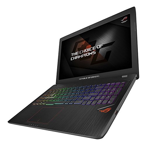 ASUS ROG Strix GL553VE-DM292T 15 6-Inch Gaming Laptop  Black  -  Intel i7-7700HQ Processor  8GB RAM  Nvidia GTX 1050Ti 4GB Dedicated Graphics  1TB HDD