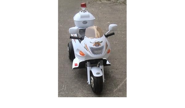 6v battery powered police trike