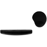 Lunatic Oval ErgoPad KLAVYE PAD+ Mause Bilek Destekli Ergonomik Klavye Mouse Pad Set Dayanıklı Kolay Yazma, Agrı Kesici Nefes