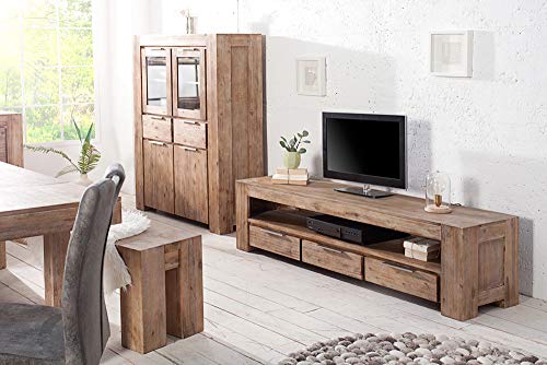 Invicta Interior 36418 Tv Lowboard Giant 170cm Akazie Teakgrau - 