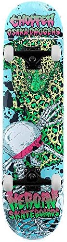 Heroin Skateboards Chopper Vicious Nature Complete Skateboard 8"