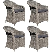 Suchergebnis auf Amazon.de für: gartenstühle rattan grau