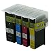 Produktbild Generisch Kompatible Tintenpatronen Ersatz für Lexmark 100XL 105XL 108XL 100 105 108 XL 150XL Lexmark-100/105/108 Lexmark-100/105/108XL LM100/105/108 LM100/105/108XL LM Tintenpatronen Hohe Kapazität kompatibel für Lexmark S301 S302 S305 S405 S409 S505 S605 S308 S408 S508 S608 S815 S816 PRO205 PRO209 PRO705 PRO707 PRO709 PRO805 PRO901 PRO905 PRO208 PRO708 PRO808 PRO908 Tintenpatronen für Inkjet Drucker (1 Schwarz,1 Cyan,1 Magenta, 1Gelb)