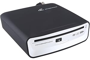 Geieold External Universal CD Player for Car, Plugs Into Car USB Port, Laptop, TV, Computer
