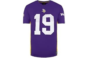 Fanatics NFL Minnesota Vikings 19 Adam Thielen Purple Football Shirt MMV6573PK