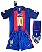 Produktbild Barcelona Messi # 10 Fußball Trikot Set & Socken Kinder/Jugendliche 9–10 Jahren
