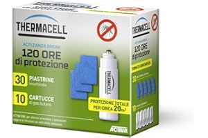 THERMACELL 002-re-rgz006 HBM Anti-Mosquitos Anti-moustique para portátil Nomade/Linterna 120 H