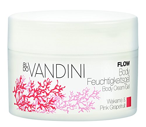 aldoVANDINI FLOW Feuchtigkeitsgel Wakame & Pink Grapefruit - vegan & parabenfrei, 2er Pack (2 x 200 ml)