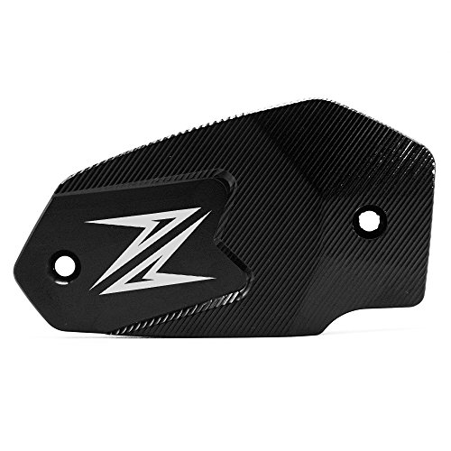 Fluido de Freno Delantero Depósito de Combustible tanque Front Brake Reservoir Fluid Cap par Kawasaki Z900 Z800 Z650 ER6N ER6F Versys 650 Ninja 650 (Negro)