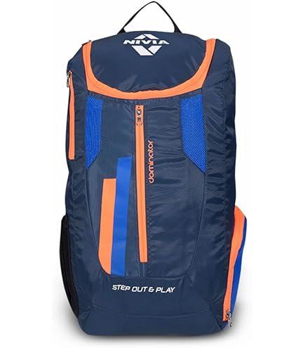 Nivia 5190JR Polyester Dominator Bagpack Junior (Blue) : Amazon.in