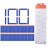 Este kit es adecuado para todos NERF N-STRIKE ELITE. (La serie original Nerf N-Strike y la marca principal de Soft NERF, que usan el tamaño de dardos de 1.3 * 1.3 * 7.2CM.)