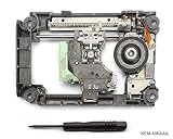 PS4 Laser Chariot KEM-496AAA avec Lentille Bloc KES-496 - Replacement Laser de Reparation Plateforme Slide Deck Motor, Blu-ray DVD Optique Lens carriage pour PS4 Slim CUH-2xxx and PS4 Pro CUH-70xx