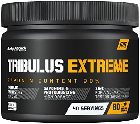 Body Attack Tribulus Extreme - Pack of 80 Capsules