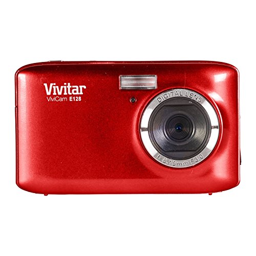 18 Megapixel kompakte Digitalkamera Vivitar E128 18MP mit 2.7 Schirm, 4x Zoom (Rot) 18 Megapixel kompakte Digitalkamera Vivitar E128 18MP mit 2.7 Schirm, 4x Zoom (Rot) Bilder