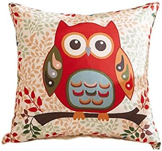Throw Pillow and Blanket Set 2 in 1 for Travel,Car,Office(Can Be Transformed from Pillow to Blanket)43.31"x59.06" Owl