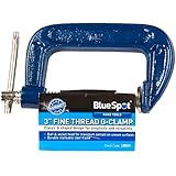 Blue Spot 10024 3-inch Fine Thread G-Clamp
