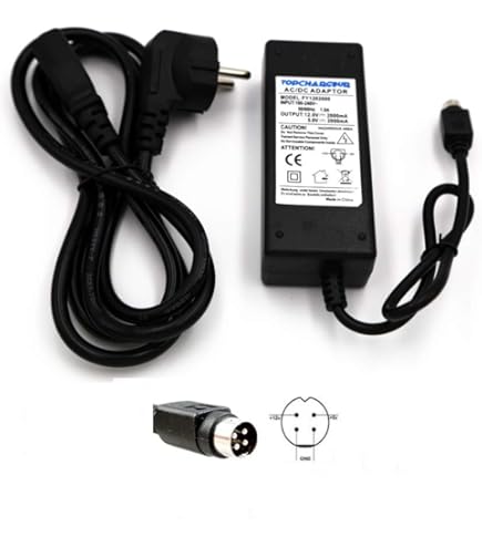 Alimentatore 12V TopCharger - Adattatore AC/DC Per Modello FLH-D1210, Con Cavo 120cm - Foto 10