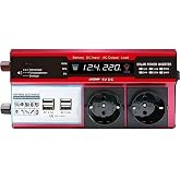 Buffer&reg; 12v 2000w Modifiye Sin&uuml;s İnverter Ara&ccedil; Ve G&uuml;neş Enerjisi Uyumlu, &Ccedil;ift Usb, &Ccedil;ift Priz Ve &Ccedil;akmaklık Epilons