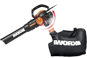 WORX 12 Amp TRIVAC 3-in-1 Electric Leaf Blower/Mulcher/Yard Vacuum - WG512