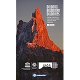 Dolomites Unesco tourist map