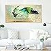 Produktbild Modernes einfaches einfaches Gemäldesofa-Hintergrundwandmodellraum-Hotelzimmerzimmer des abstrakten modernen dekorativen Malereigemäldes des Wandgemäldes ( Color : Gold , Size : 70*140CM-Splendor )