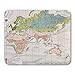 Produktbild Gaming Mauspads, Gaming Mouse Pad Climate and Streams in Europe Asia Africa and Australia Old Map by Paul Vidal 11.8"x 9.8" Decor Office Computer Accessories Nonslip Rubber Backing Mousepad Mouse Mat