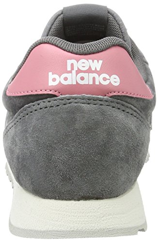 New Balance Wl520, Zapatillas de Atletismo para Mujer, Gris (Grey/Pink), 40 EU