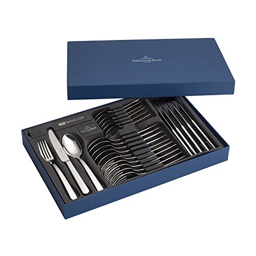 Villeroy & Boch Louis Tafelbesteck / modernes Besteck Set aus poliertem, rostfreiem Edelstahl/ geeignet für bis zu 6 Personen / 1 x Set (30-teilig) - 4