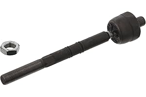 febi bilstein 34299 Inner Tie Rod without tie rod end, with nut, pack of one