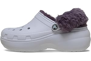 Crocs Classic Platform Fuzz Lined Cg