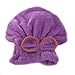 Price comparison product image Dry Bathing Cap, Chickwin Lady Girls Long Hair Bowknot Drying Towel Cap Quick Microfiber Dry Bathing Cap (purple)