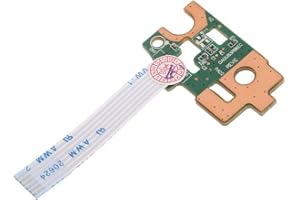 F Fityle Power ON/OFF Switch Button Board with Flex Cable for Pavilion 14-N 15-N Series Laptop Repair Assembly DA0U83PB6E0